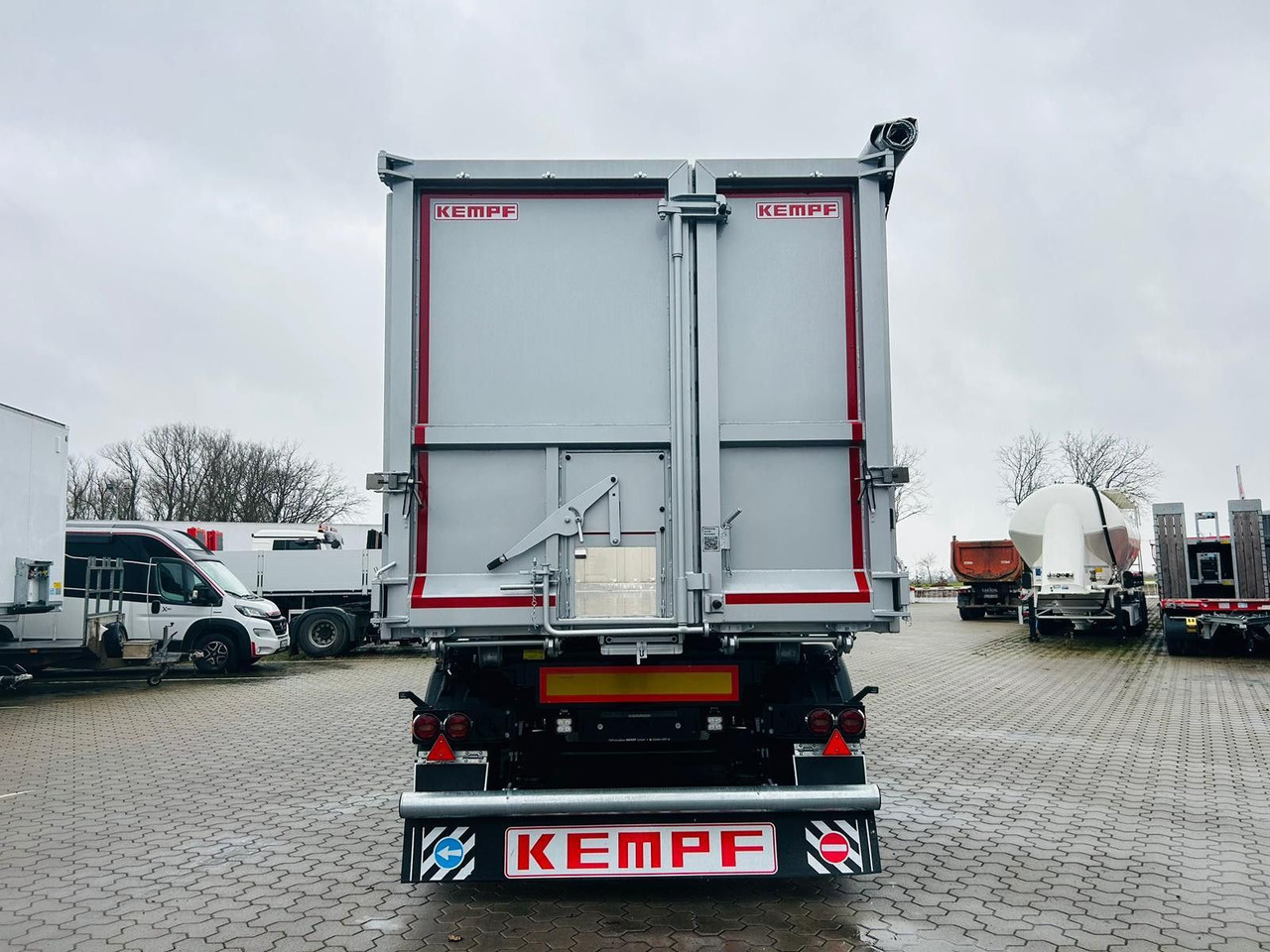 Kempf SKM 36/3 AK Alu Kipper 55 m³ Waschgerät - Puspiekabe pašizgāzējs: foto 5 Kempf SKM 36/3 AK Alu Kipper 55 m³ Waschgerät - Puspiekabe pašizgāzējs: foto 5