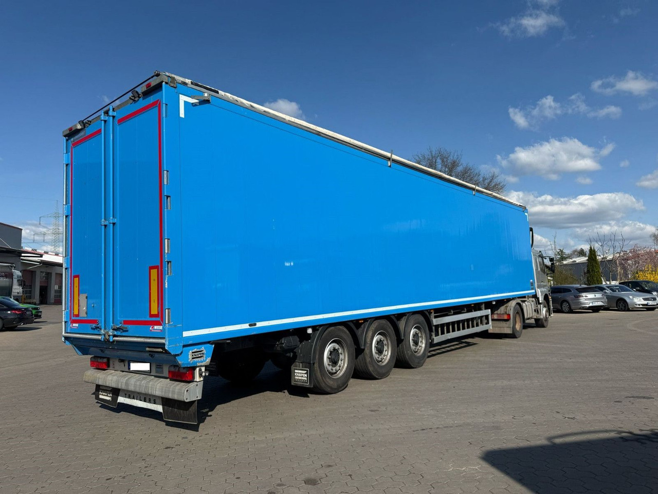 Knapen K100 Schubboden 92m³ Powersheet mit neuen TÜV - Puspiekabe kustīgās grīdas: foto 4 Knapen K100 Schubboden 92m³ Powersheet mit neuen TÜV - Puspiekabe kustīgās grīdas: foto 4