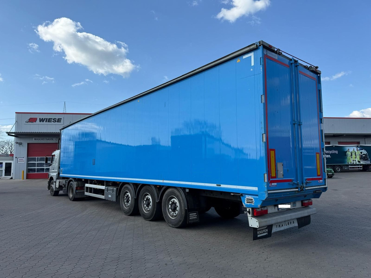 Knapen K100 Schubboden 92m³ Powersheet mit neuen TÜV - Puspiekabe kustīgās grīdas: foto 3 Knapen K100 Schubboden 92m³ Powersheet mit neuen TÜV - Puspiekabe kustīgās grīdas: foto 3