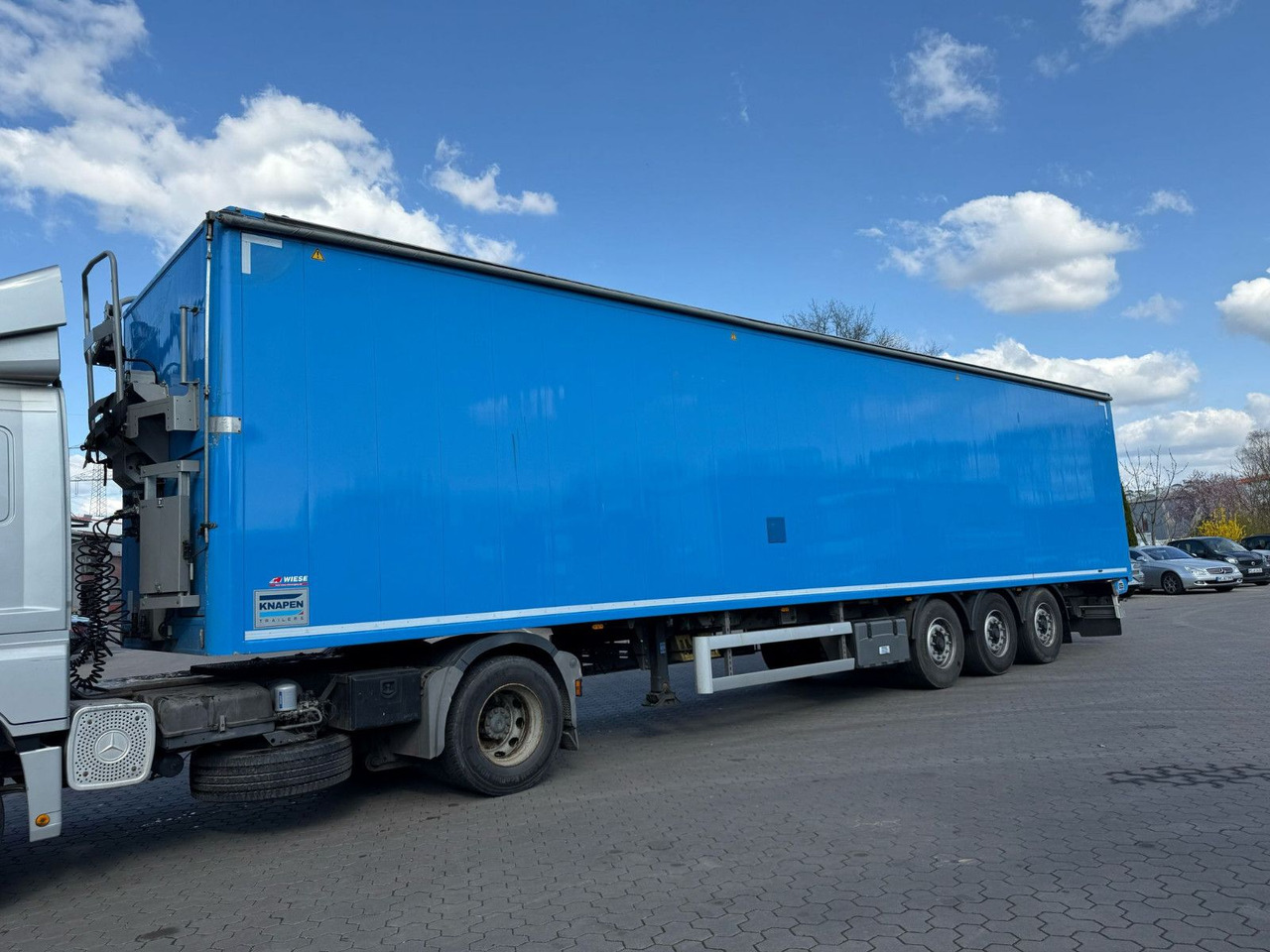 Knapen K100 Schubboden 92m³ Powersheet mit neuen TÜV - Puspiekabe kustīgās grīdas: foto 2 Knapen K100 Schubboden 92m³ Powersheet mit neuen TÜV - Puspiekabe kustīgās grīdas: foto 2