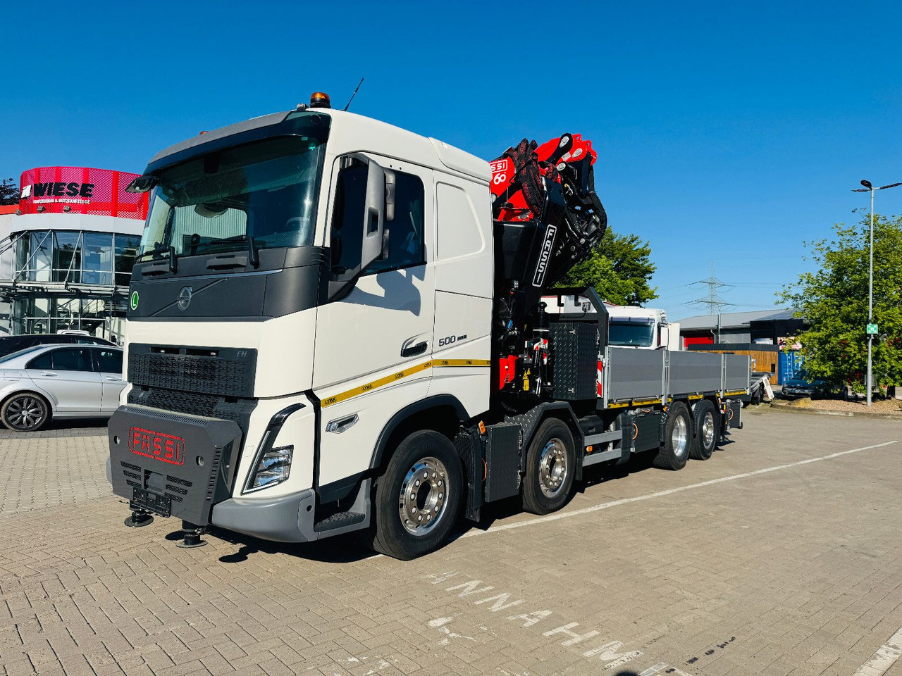 Volvo FH 500 8x2 mit F710RA.2.27 L426 und V20 Winde - Kravas automašīna, Kravas auto ar manipulatoru: foto 1 Volvo FH 500 8x2 mit F710RA.2.27 L426 und V20 Winde - Kravas automašīna, Kravas auto ar manipulatoru: foto 1