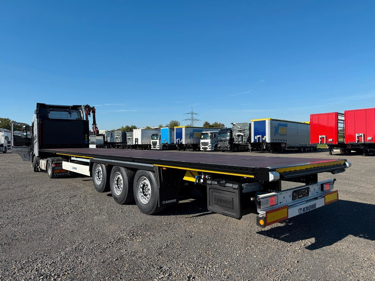 Krone SDP 27 Plattform-Auflieger - Sofort Verfügbar! - Bortu puspiekabe/ Platforma: foto 2 Krone SDP 27 Plattform-Auflieger - Sofort Verfügbar! - Bortu puspiekabe/ Platforma: foto 2