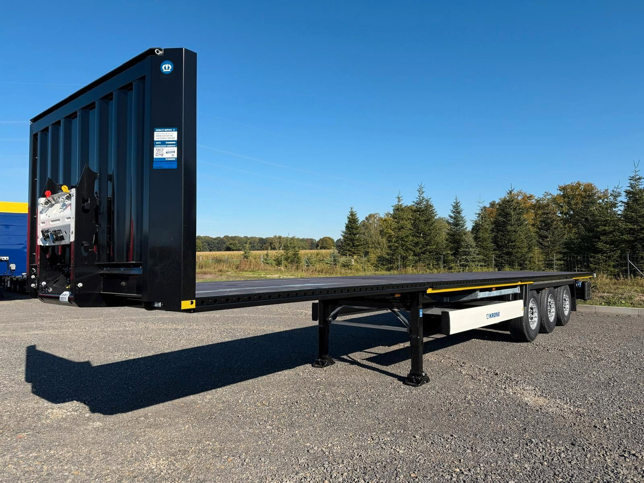 Krone SDP 27 Plattform-Auflieger - Sofort Verfügbar! - Bortu puspiekabe/ Platforma: foto 1 Krone SDP 27 Plattform-Auflieger - Sofort Verfügbar! - Bortu puspiekabe/ Platforma: foto 1