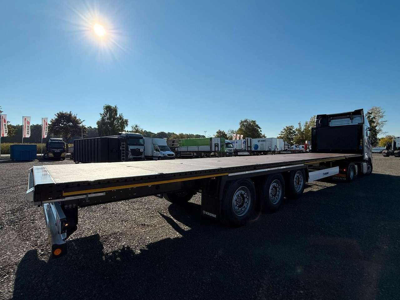 Krone SDP 27 Plattform-Auflieger - Sofort Verfügbar! - Bortu puspiekabe/ Platforma: foto 4 Krone SDP 27 Plattform-Auflieger - Sofort Verfügbar! - Bortu puspiekabe/ Platforma: foto 4