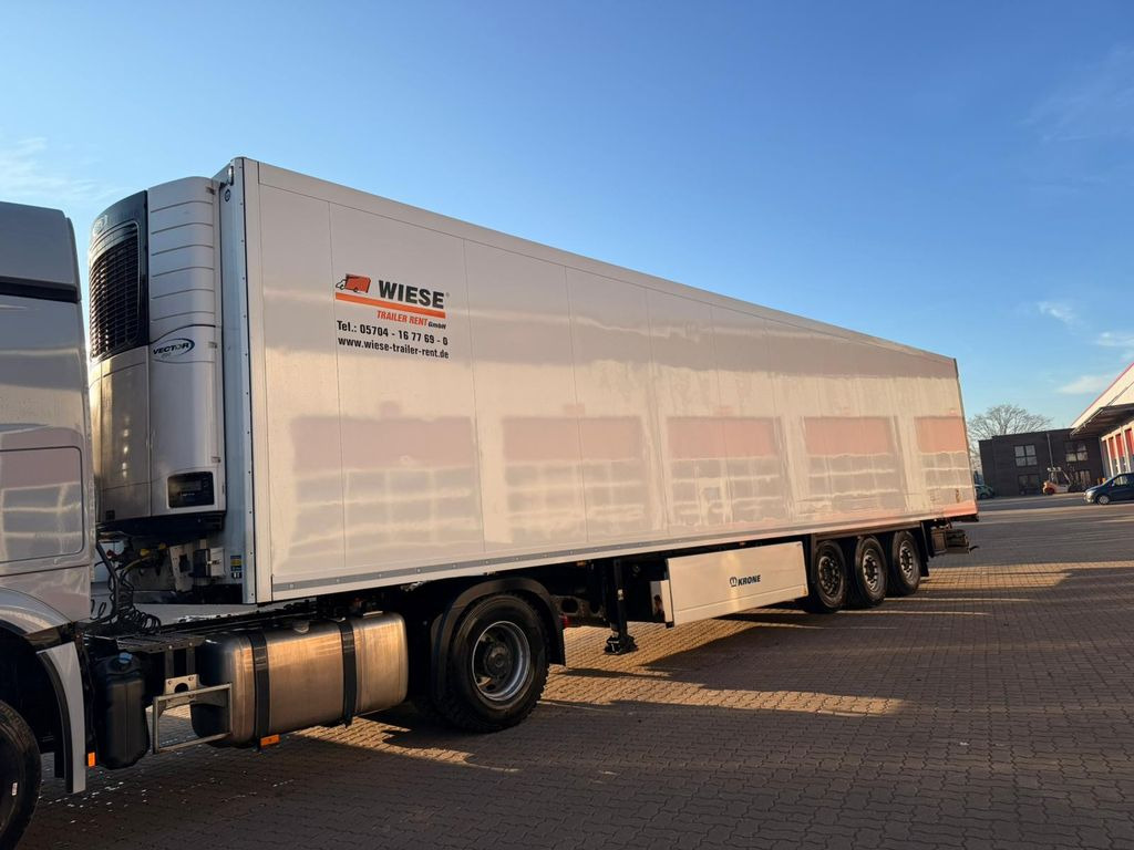 Krone SDR 27 Tiefkühl Auflieger Doppelstock Carrier - Puspiekabe refrižerators: foto 3 Krone SDR 27 Tiefkühl Auflieger Doppelstock Carrier - Puspiekabe refrižerators: foto 3