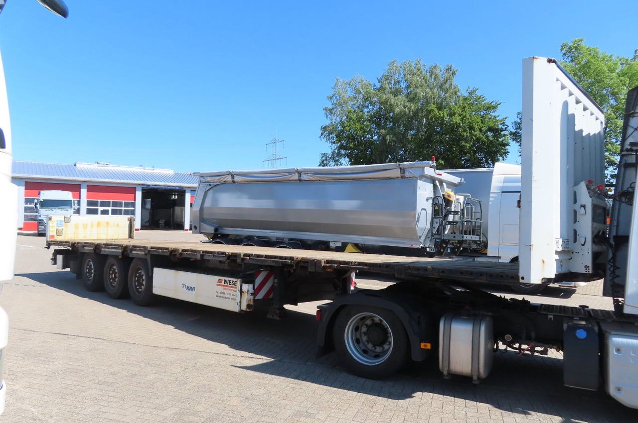 Krone Stahlmattenauflieger - Bortu puspiekabe/ Platforma: foto 1 Krone Stahlmattenauflieger - Bortu puspiekabe/ Platforma: foto 1