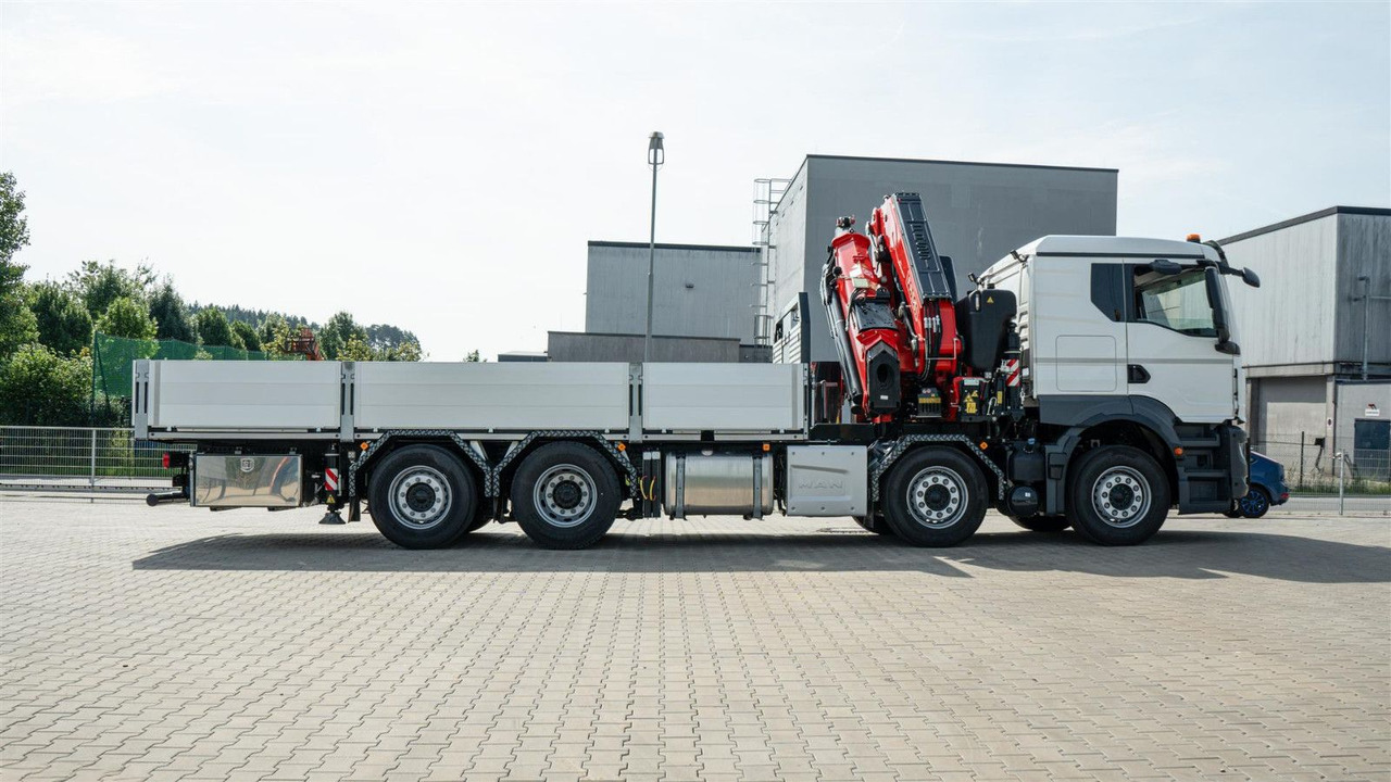 Kravas auto ar manipulatoru MAN 35.470 8x2 Kran F710 RA2.26: foto 9