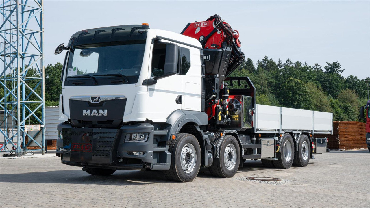 MAN 35.470 8x2 Kran F710 RA2.26 - Bortu kravas automašīna/ Platforma, Kravas auto ar manipulatoru: foto 5 MAN 35.470 8x2 Kran F710 RA2.26 - Bortu kravas automašīna/ Platforma, Kravas auto ar manipulatoru: foto 5