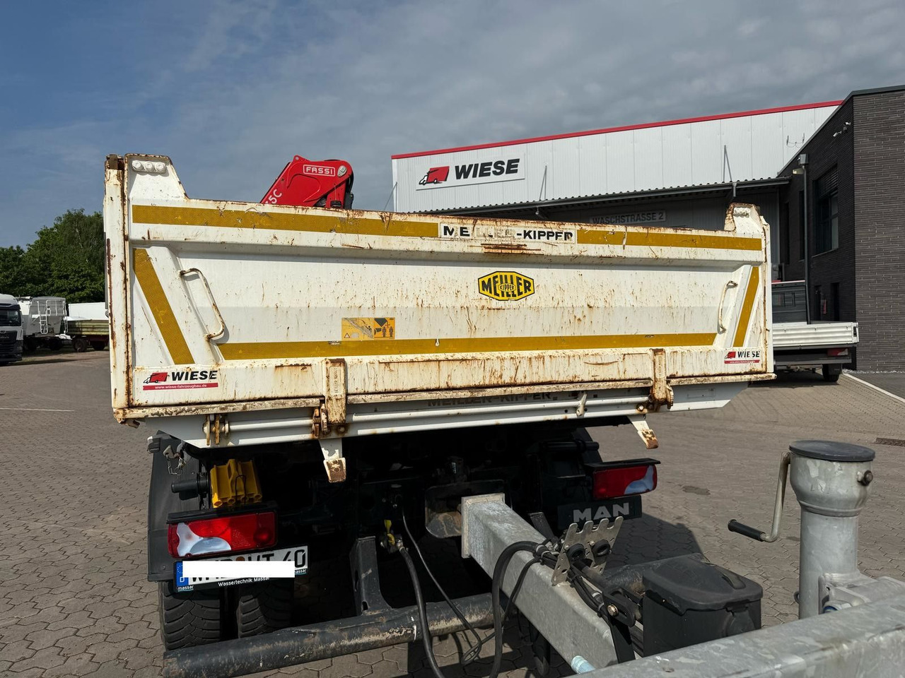 MAN TGM 18.320 4x2 BB mit Fassi F135 Kipper Kran - Kravas automašīna pašizgāzējs, Kravas auto ar manipulatoru: foto 5 MAN TGM 18.320 4x2 BB mit Fassi F135 Kipper Kran - Kravas automašīna pašizgāzējs, Kravas auto ar manipulatoru: foto 5