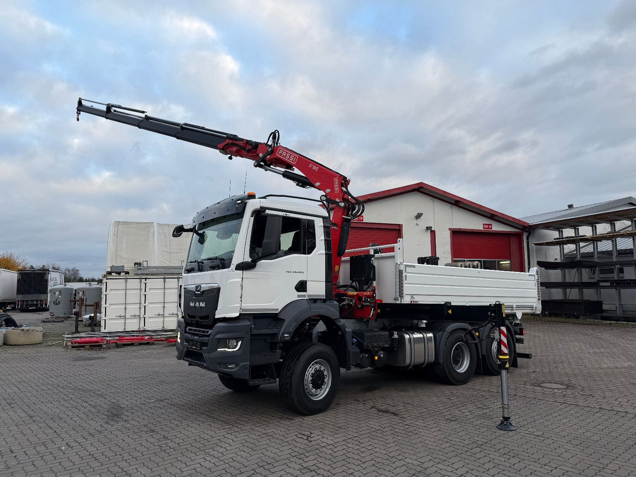 MAN TGS 26.400 6x4 Krankipper Fassi/SOFORT VERFÜGBAR - Kravas auto ar manipulatoru: foto 4 MAN TGS 26.400 6x4 Krankipper Fassi/SOFORT VERFÜGBAR - Kravas auto ar manipulatoru: foto 4