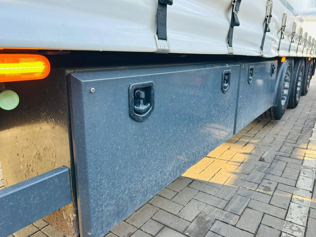 Bortu puspiekabe/ Platforma Mega Gabelstaplertransporter Ladebordwand9t: foto 14