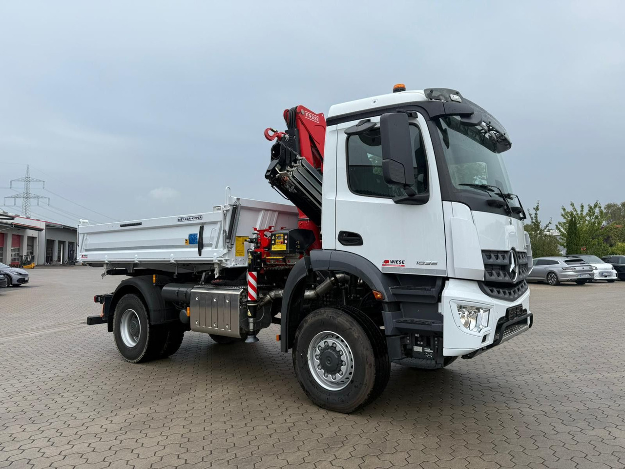 Mercedes-Benz Arocs 1835 4x2 Meiller Fassi F135 Kran Kipper - Kravas auto ar manipulatoru: foto 2 Mercedes-Benz Arocs 1835 4x2 Meiller Fassi F135 Kran Kipper - Kravas auto ar manipulatoru: foto 2