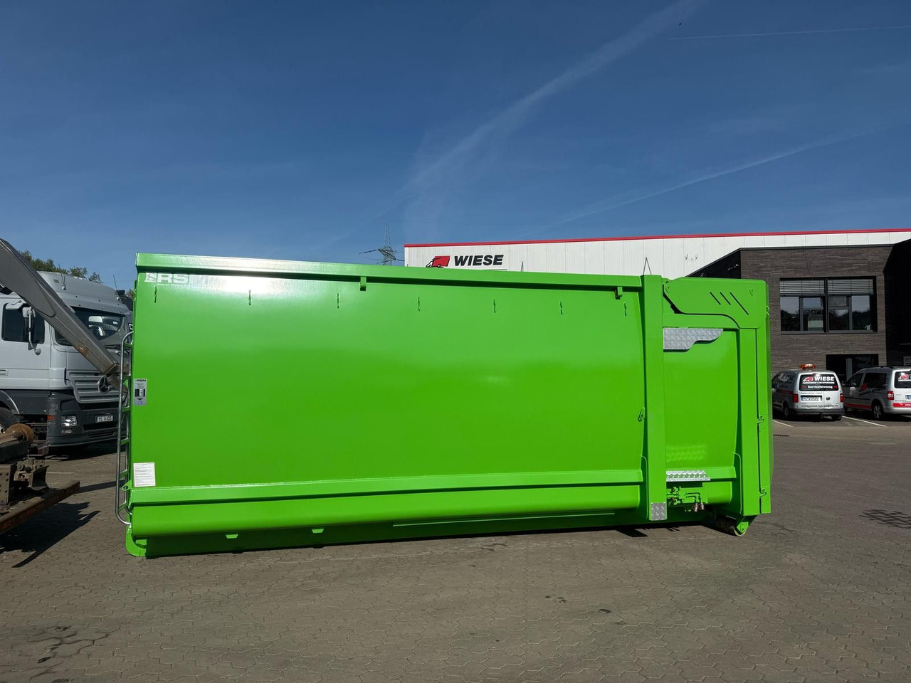RSM Abrollcontainer 38m³ mit hydr. Heckklappe - Piekabe noņemamā virsbūve/ Konteineru vedējs: foto 4 RSM Abrollcontainer 38m³ mit hydr. Heckklappe - Piekabe noņemamā virsbūve/ Konteineru vedējs: foto 4