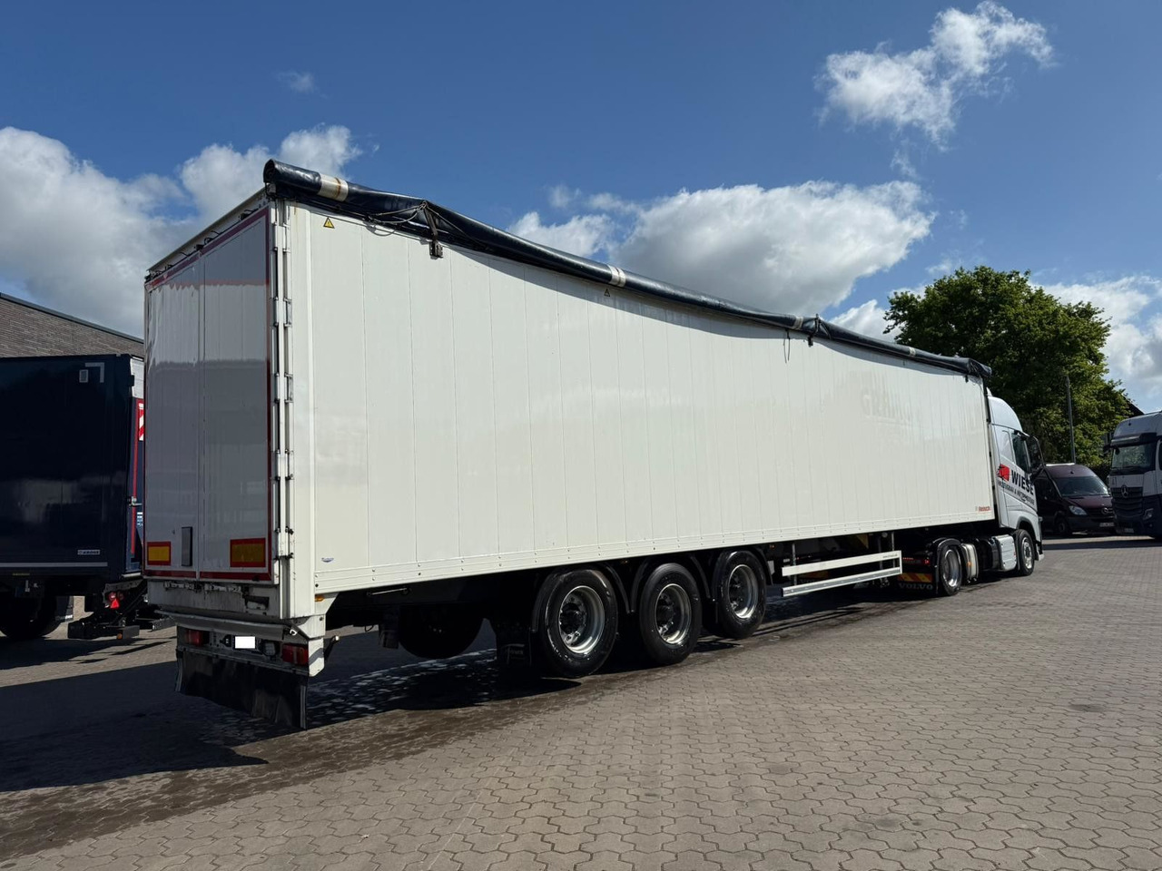 Reisch Schubboden 92m³ 1+3 Achse liftbar TÜV Neu - Puspiekabe kustīgās grīdas: foto 5 Reisch Schubboden 92m³ 1+3 Achse liftbar TÜV Neu - Puspiekabe kustīgās grīdas: foto 5