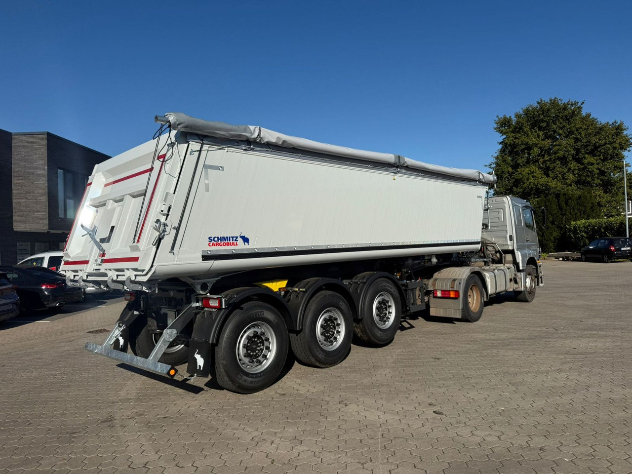 Schmitz Cargobull SKI 24 SL 7.2 3-Achs Alu Mulde 27m³ Sofort Verfü - Puspiekabe pašizgāzējs: foto 4 Schmitz Cargobull SKI 24 SL 7.2 3-Achs Alu Mulde 27m³ Sofort Verfü - Puspiekabe pašizgāzējs: foto 4