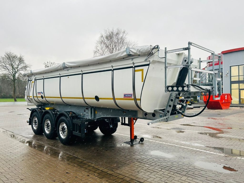 Schmitz Cargobull Thermomulde 24m³ isoliert - Puspiekabe pašizgāzējs: foto 1 Schmitz Cargobull Thermomulde 24m³ isoliert - Puspiekabe pašizgāzējs: foto 1