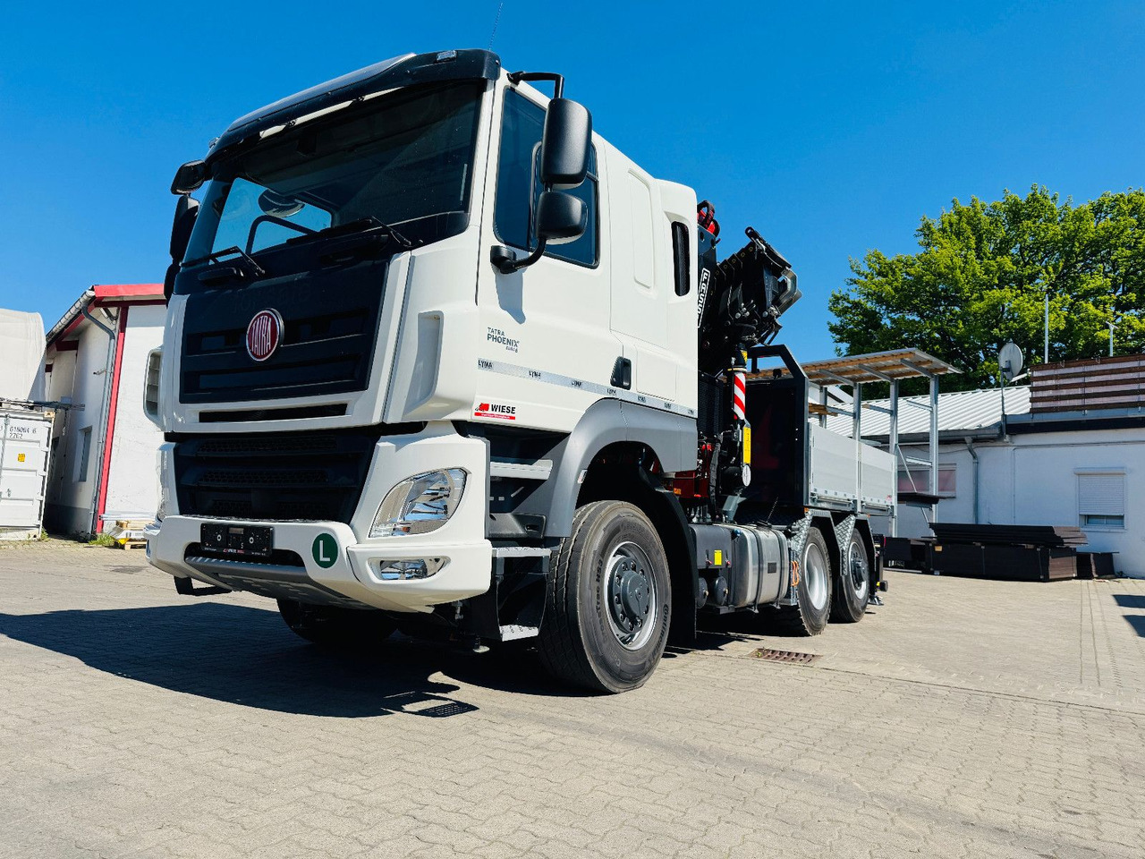 Tatra 6x6x6 Phoenix Fassi F545RA.2.27 L214 V20 - Bortu kravas automašīna/ Platforma, Kravas auto ar manipulatoru: foto 1 Tatra 6x6x6 Phoenix Fassi F545RA.2.27 L214 V20 - Bortu kravas automašīna/ Platforma, Kravas auto ar manipulatoru: foto 1