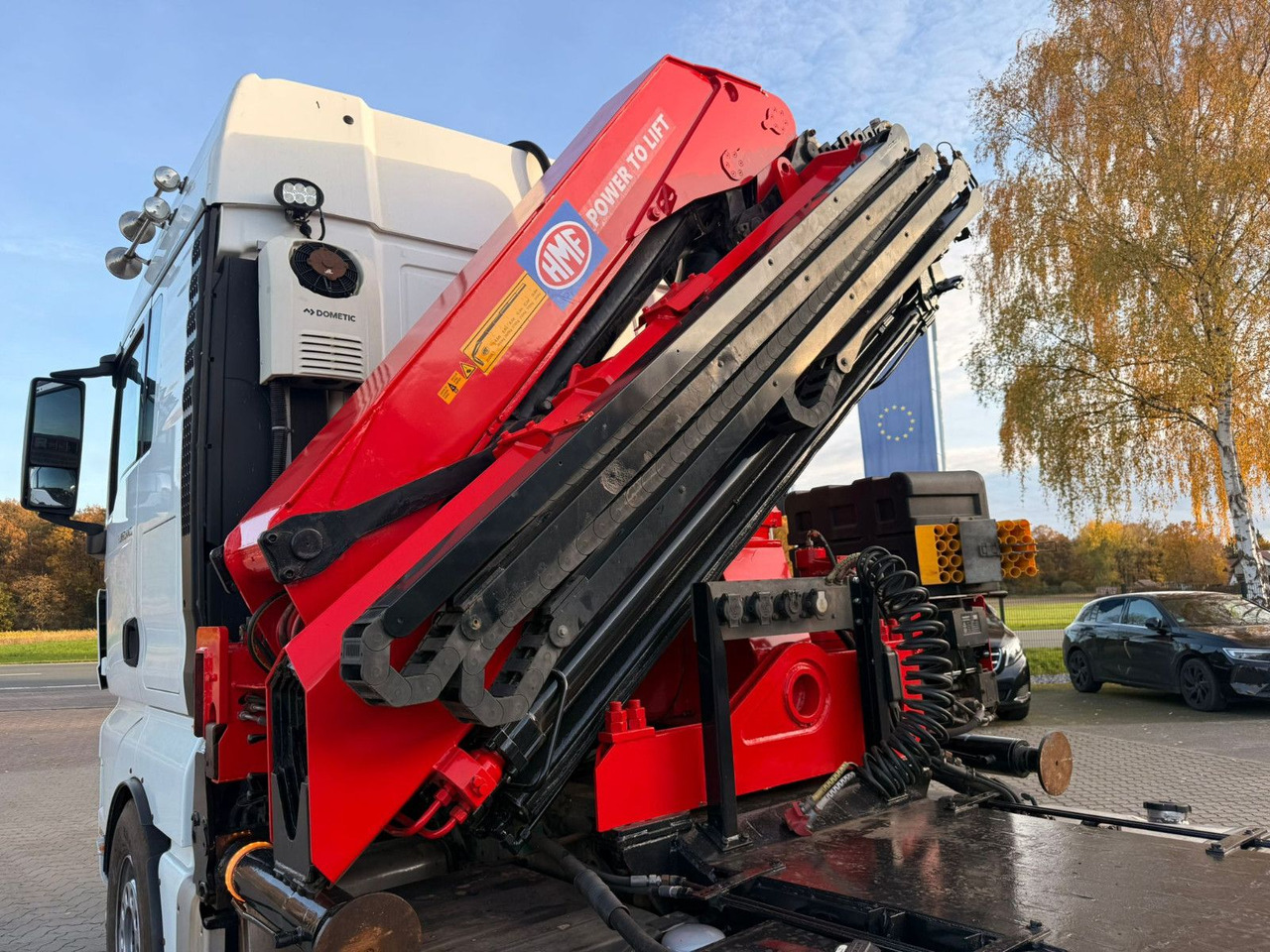 Vilcējs MAN TGX 26.440 6x2 mit HMF 3000-K5 Kran Top Zustand: foto 16 Vilcējs MAN TGX 26.440 6x2 mit HMF 3000-K5 Kran Top Zustand: foto 16