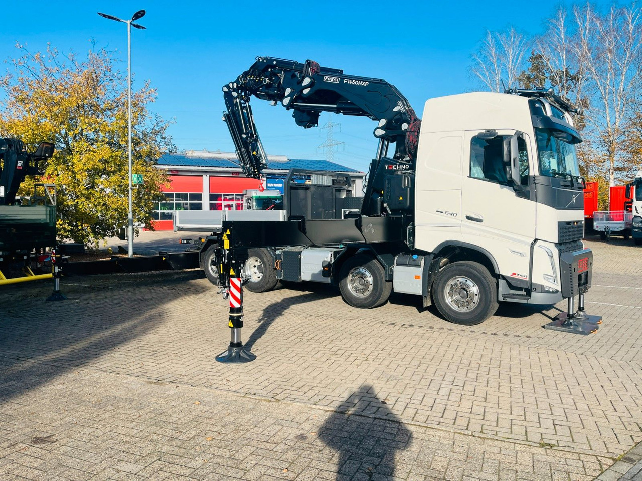 Vilcējs Volvo FH 540 Kran mit F1450 HXP Fly Jib + Winde: foto 11