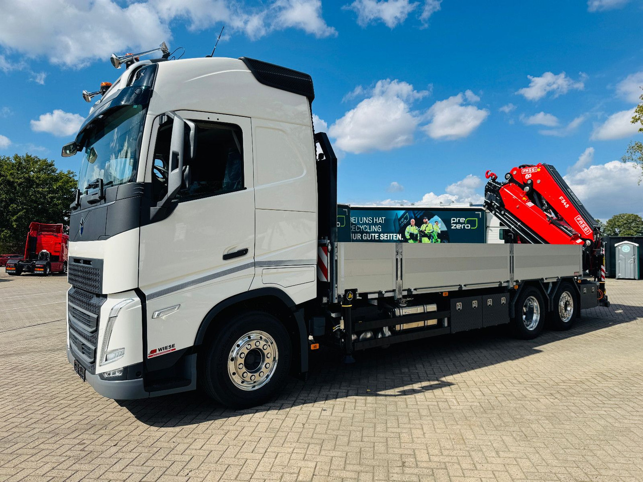 Volvo FH 540 6x2 Container Fassi F545 Heck - Bortu kravas automašīna/ Platforma, Kravas auto ar manipulatoru: foto 3 Volvo FH 540 6x2 Container Fassi F545 Heck - Bortu kravas automašīna/ Platforma, Kravas auto ar manipulatoru: foto 3