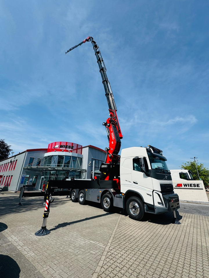 Volvo FH 540 mit Fassi F2150RAL Fly Jib + Winde - Bortu kravas automašīna/ Platforma, Kravas auto ar manipulatoru: foto 5 Volvo FH 540 mit Fassi F2150RAL Fly Jib + Winde - Bortu kravas automašīna/ Platforma, Kravas auto ar manipulatoru: foto 5