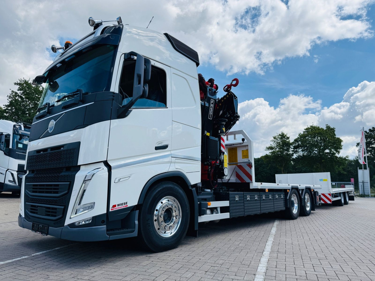 Volvo FH540 6x2 Containerpritsche mit F545RA.2.26 - Kravas auto ar manipulatoru: foto 1 Volvo FH540 6x2 Containerpritsche mit F545RA.2.26 - Kravas auto ar manipulatoru: foto 1