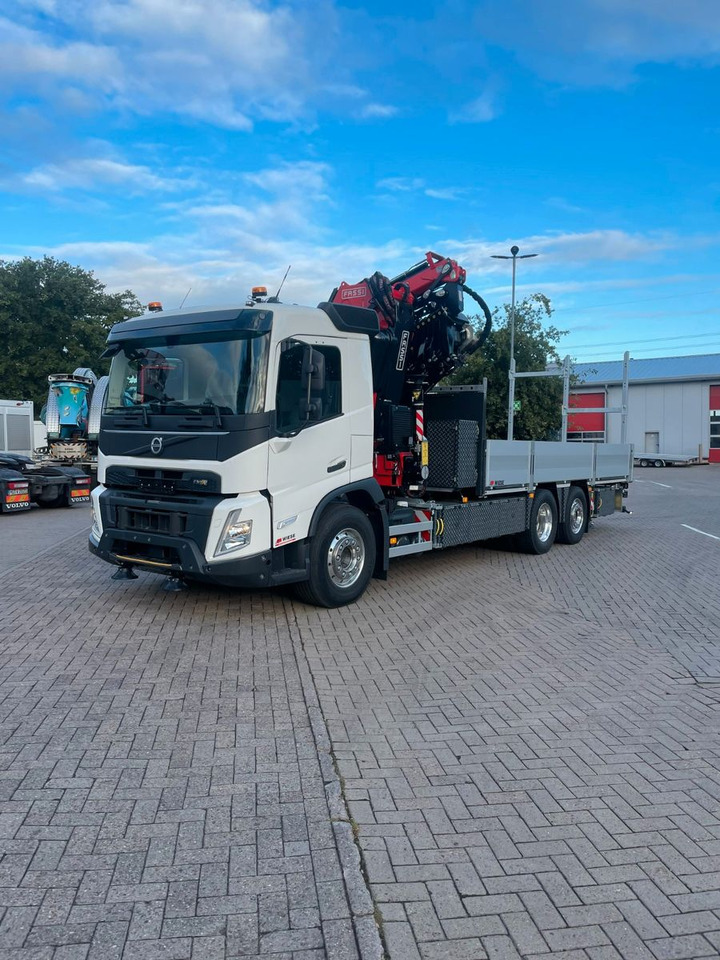 Volvo FMX 500 FASSI Ladekran F545 JIB & Winde Sofort - Bortu kravas automašīna/ Platforma, Kravas auto ar manipulatoru: foto 2 Volvo FMX 500 FASSI Ladekran F545 JIB & Winde Sofort - Bortu kravas automašīna/ Platforma, Kravas auto ar manipulatoru: foto 2