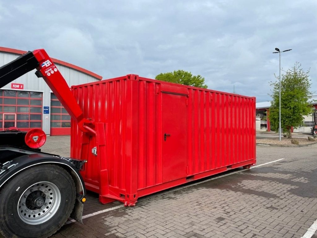 Wiese Abrollcontainer für Baustelle/Werkstatt/.. - Piekabe noņemamā virsbūve/ Konteineru vedējs: foto 1 Wiese Abrollcontainer für Baustelle/Werkstatt/.. - Piekabe noņemamā virsbūve/ Konteineru vedējs: foto 1