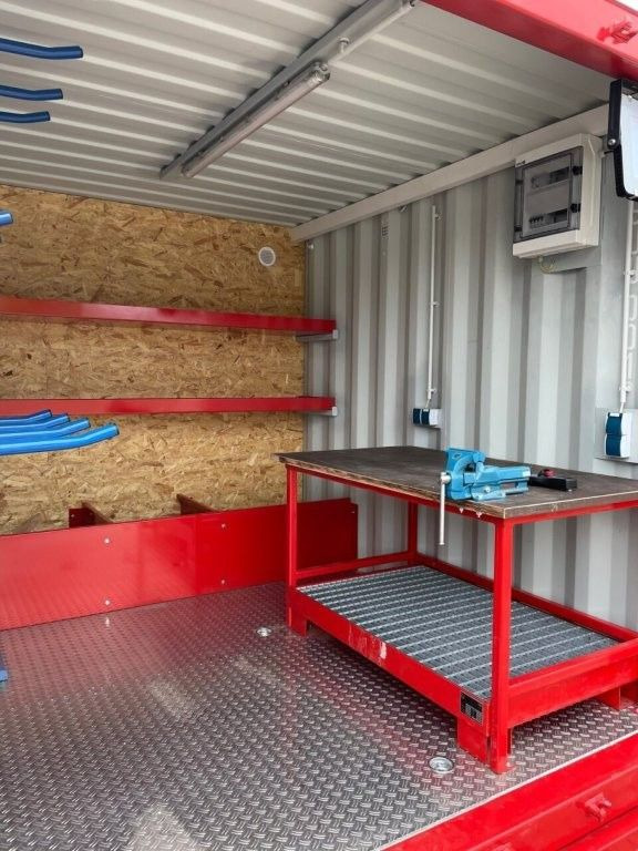 Wiese Abrollcontainer für Baustelle/Werkstatt/.. - Piekabe noņemamā virsbūve/ Konteineru vedējs: foto 2 Wiese Abrollcontainer für Baustelle/Werkstatt/.. - Piekabe noņemamā virsbūve/ Konteineru vedējs: foto 2