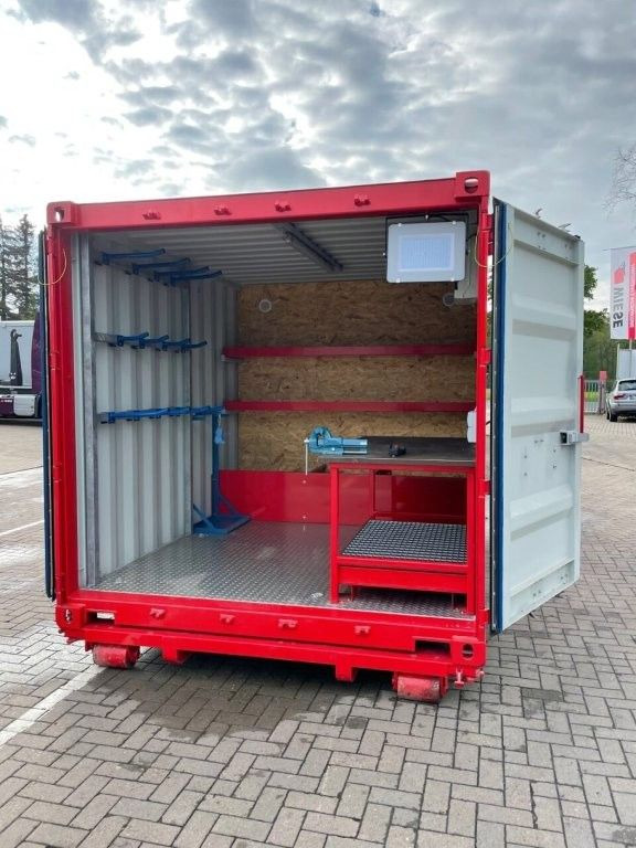 Wiese Abrollcontainer für Baustelle/Werkstatt/.. - Piekabe noņemamā virsbūve/ Konteineru vedējs: foto 3 Wiese Abrollcontainer für Baustelle/Werkstatt/.. - Piekabe noņemamā virsbūve/ Konteineru vedējs: foto 3