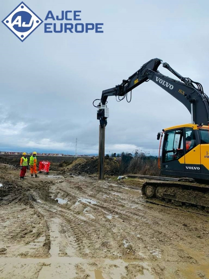 AJCE AVH30 Sheet Pile Vibro Hammer Pile Driver - Pāļu dzinējs: foto 4 AJCE AVH30 Sheet Pile Vibro Hammer Pile Driver - Pāļu dzinējs: foto 4