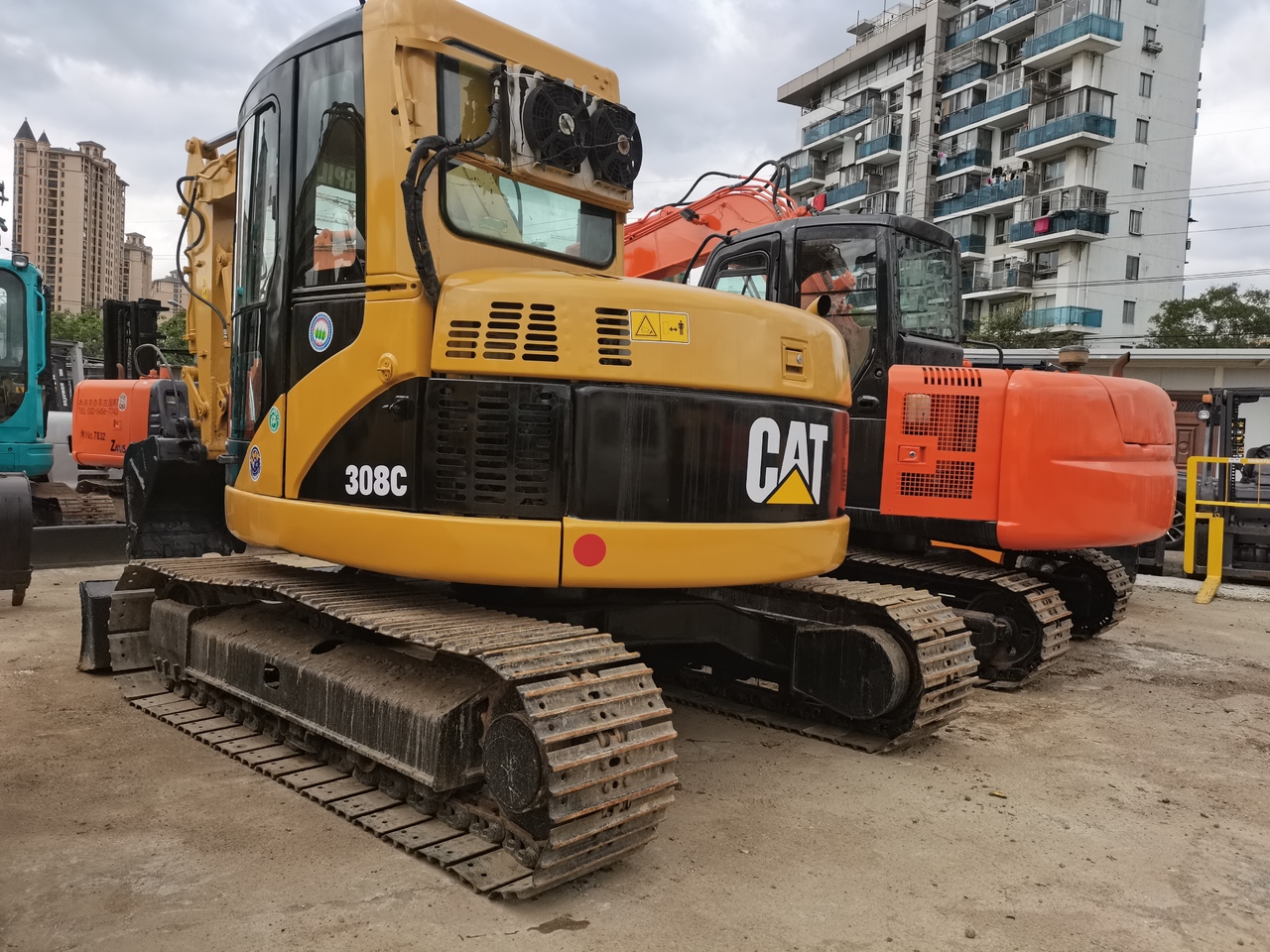 CATERPILLAR 308C - Mini-ekskavators: foto 3 CATERPILLAR 308C - Mini-ekskavators: foto 3