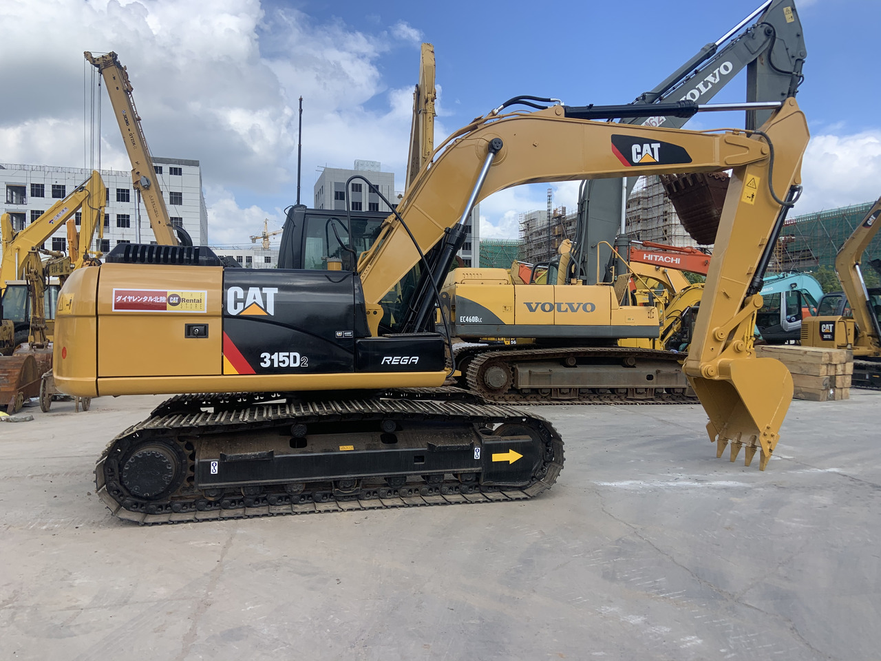 CATERPILLAR 315D2 - Kāpurķēžu ekskavators: foto 1 CATERPILLAR 315D2 - Kāpurķēžu ekskavators: foto 1