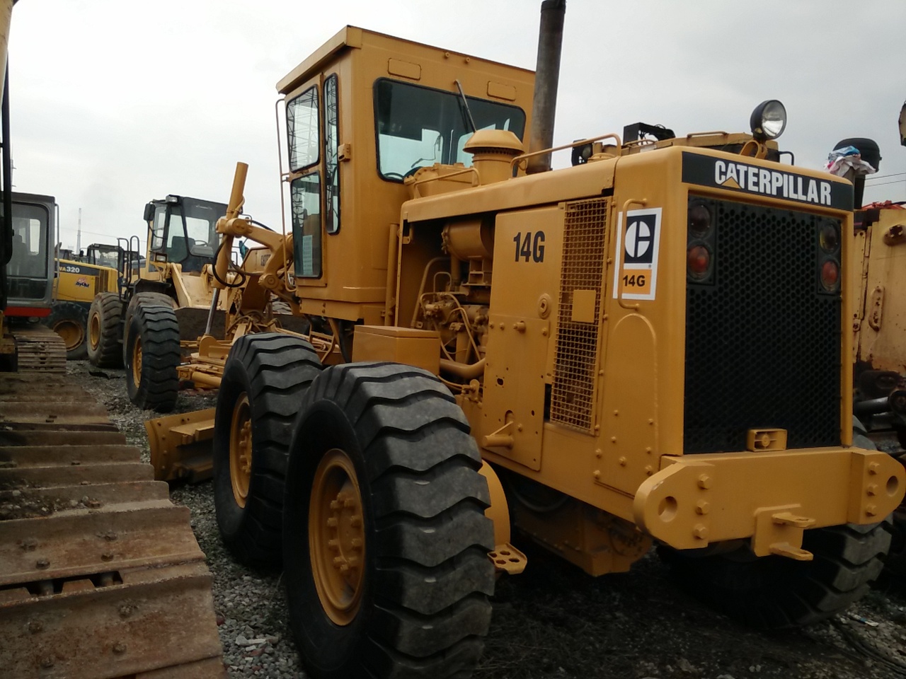 CATERPILLAR CAT-14G-Grader - Greiders: foto 4 CATERPILLAR CAT-14G-Grader - Greiders: foto 4