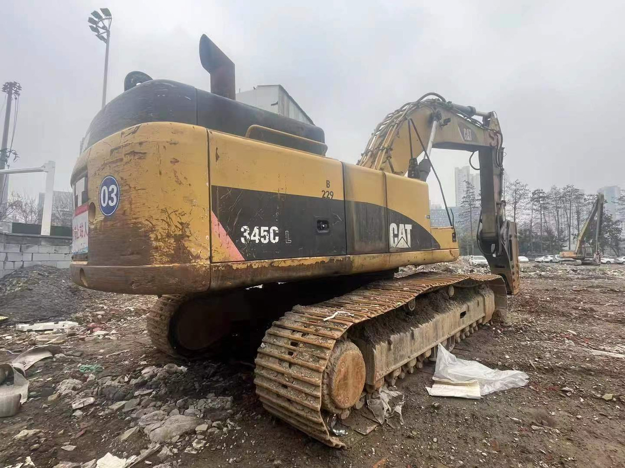 CATERPILLAR CAT-345C - Kāpurķēžu ekskavators: foto 3 CATERPILLAR CAT-345C - Kāpurķēžu ekskavators: foto 3