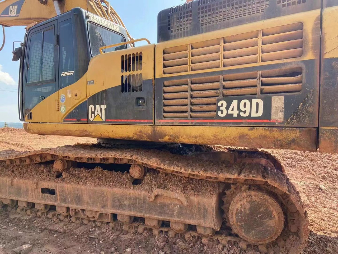 CATERPILLAR CAT-345C - Kāpurķēžu ekskavators: foto 1 CATERPILLAR CAT-345C - Kāpurķēžu ekskavators: foto 1