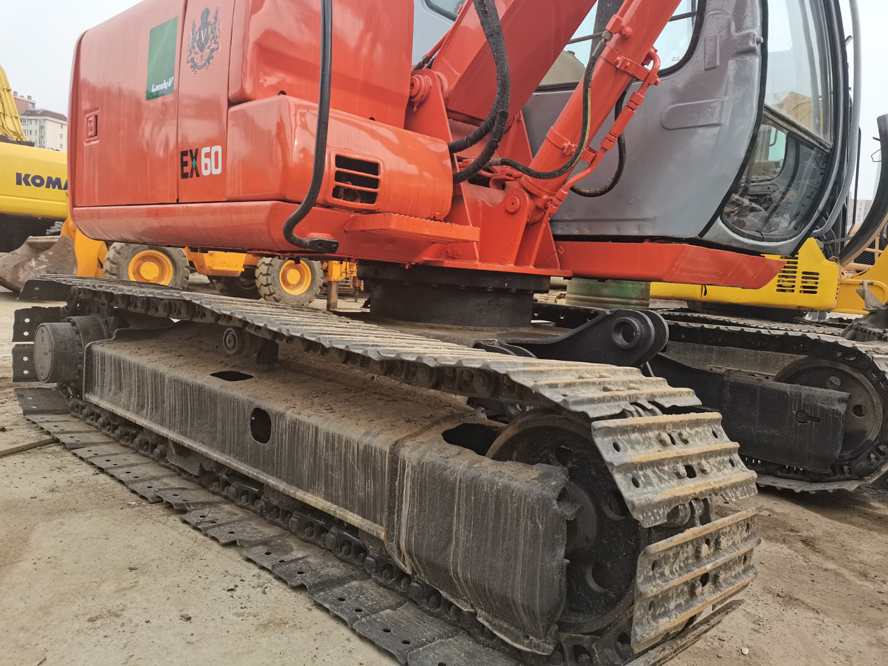 HITACHI EX60 - Kāpurķēžu ekskavators: foto 3 HITACHI EX60 - Kāpurķēžu ekskavators: foto 3