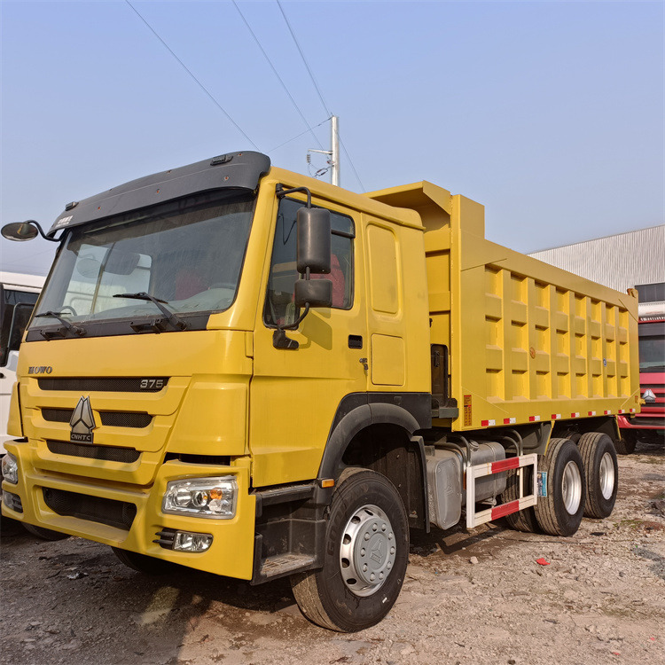 HOWO HOWO 6x4-375 Tipper-Yellow - Kravas automašīna pašizgāzējs: foto 3 HOWO HOWO 6x4-375 Tipper-Yellow - Kravas automašīna pašizgāzējs: foto 3