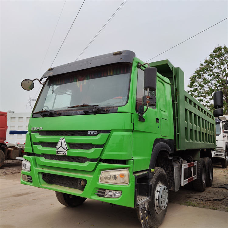 HOWO Tipper 6x4 380-Green - Kravas automašīna pašizgāzējs: foto 1 HOWO Tipper 6x4 380-Green - Kravas automašīna pašizgāzējs: foto 1