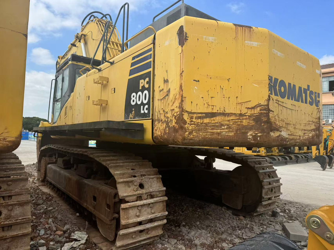 KOMATSU PC800-8 - Kāpurķēžu ekskavators: foto 3 KOMATSU PC800-8 - Kāpurķēžu ekskavators: foto 3