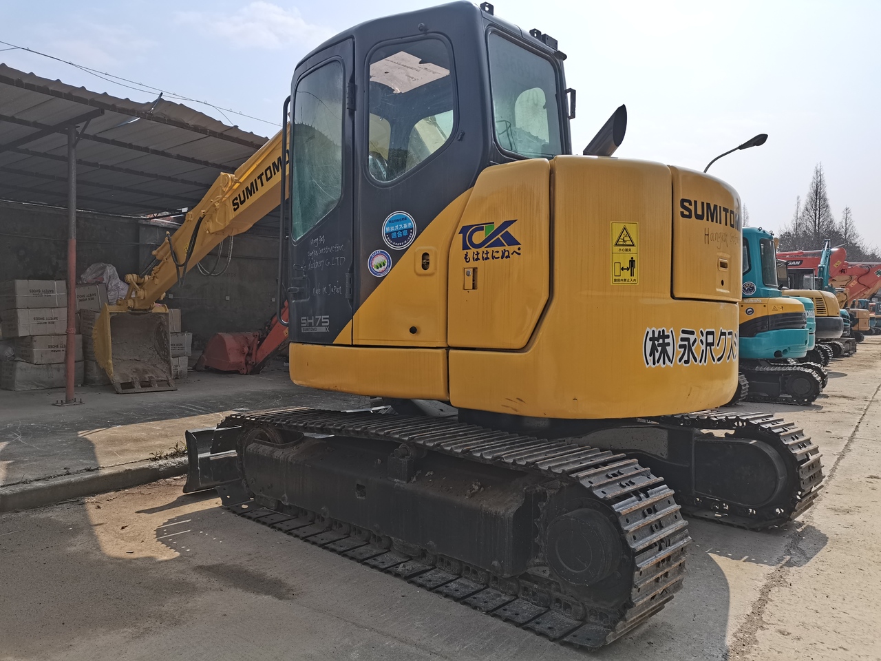 SUMITOMO SH75 - Mini-ekskavators: foto 4 SUMITOMO SH75 - Mini-ekskavators: foto 4