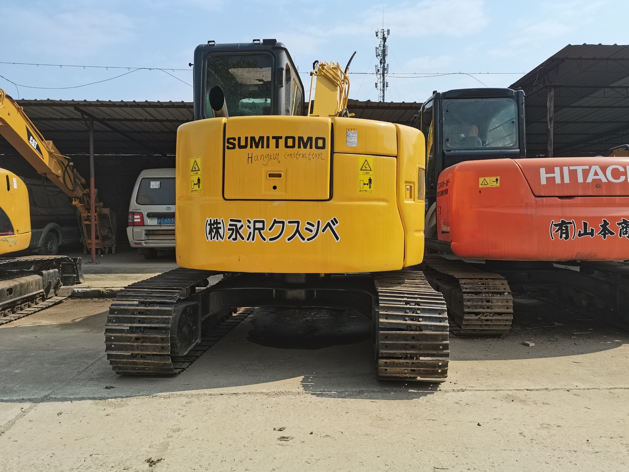 SUMITOMO SH75 - Mini-ekskavators: foto 3 SUMITOMO SH75 - Mini-ekskavators: foto 3