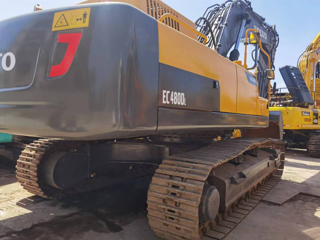 VOLVO EC480DL - Kāpurķēžu ekskavators: foto 4 VOLVO EC480DL - Kāpurķēžu ekskavators: foto 4
