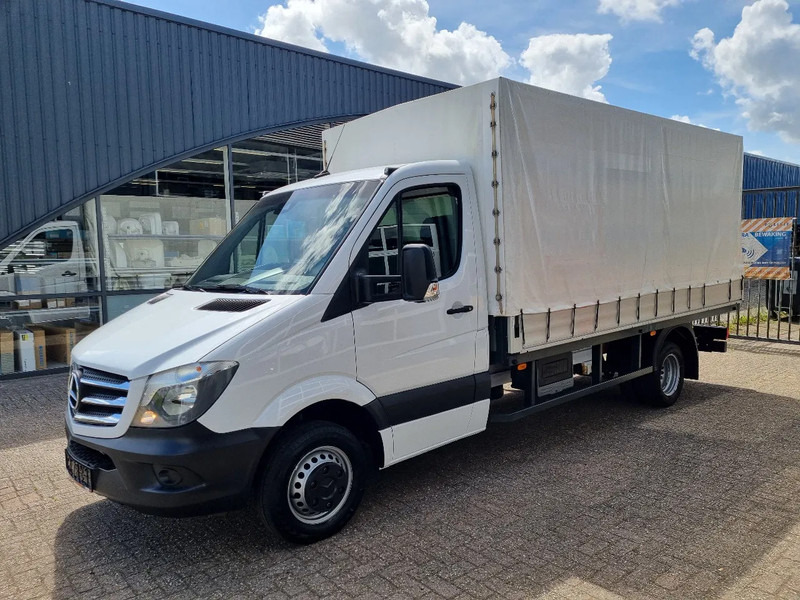 Mercedes-Benz Sprinter 514 CDI/ Huifzeil/ Airco/ EURO 6 - Furgons ar tentu: foto 4 Mercedes-Benz Sprinter 514 CDI/ Huifzeil/ Airco/ EURO 6 - Furgons ar tentu: foto 4