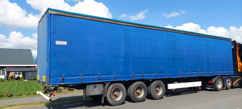 Krone 3 AXLE DRUM BRAKE CURTAIN TRAILER SDP 27 - Tenta puspiekabe: foto 4 Krone 3 AXLE DRUM BRAKE CURTAIN TRAILER SDP 27 - Tenta puspiekabe: foto 4