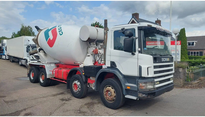 Scania P114-340 8x4 Mixer Full Steel Spring - Betonvedējs: foto 2 Scania P114-340 8x4 Mixer Full Steel Spring - Betonvedējs: foto 2