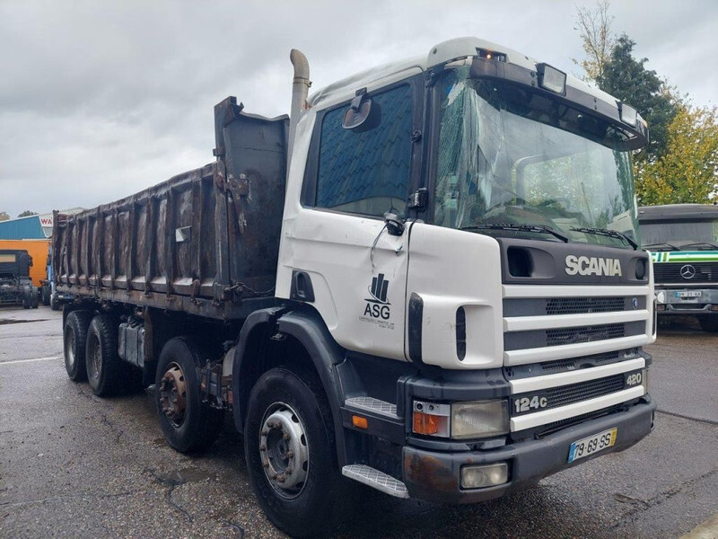 Scania P124-420 8x4 Kipper Steel - Kravas automašīna pašizgāzējs: foto 2 Scania P124-420 8x4 Kipper Steel - Kravas automašīna pašizgāzējs: foto 2