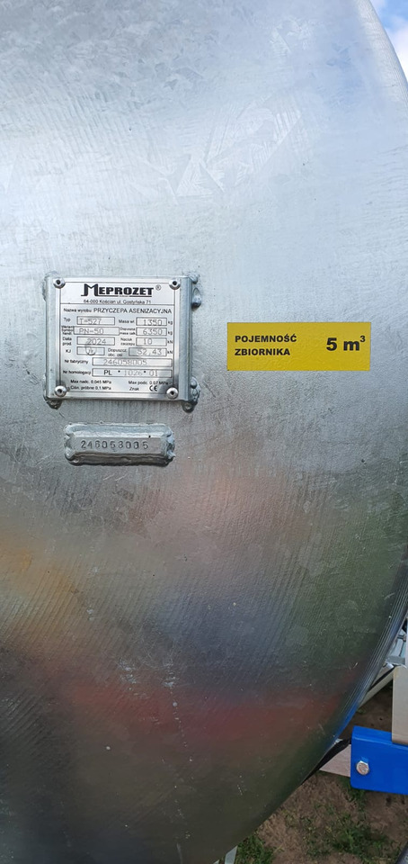 Jaunā Šķidrmēslu muca MEPROZET: foto 8