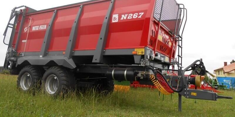 METAL-FACH N267 8T - Organisko mēslu izkliedētājs: foto 3 METAL-FACH N267 8T - Organisko mēslu izkliedētājs: foto 3