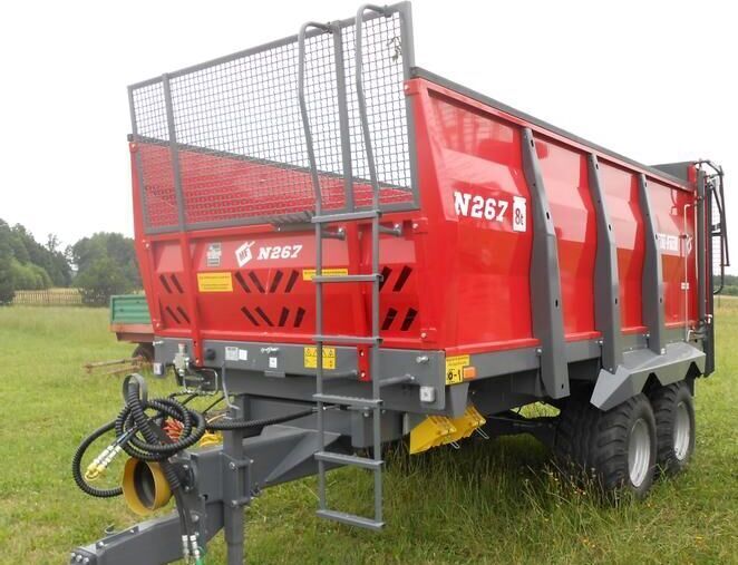 METAL-FACH N267 8T - Organisko mēslu izkliedētājs: foto 1 METAL-FACH N267 8T - Organisko mēslu izkliedētājs: foto 1